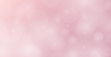 Pink Bokeh Light Pattern Abstract Background. Modern Wallpaper. Valentines Banner. Christmas. Celebration. Liquid. Vector Illustration - obrazy, fototapety, plakaty