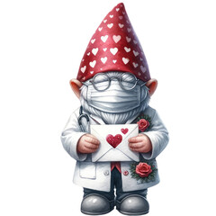 Cute Nurse and Doctor Gnomes in Love | Valentine's Day Illustration
Adorable Healthcare Gnome Couple for Valentine's Day | Medical Love Art
Gnome Nurse and Doctor Caring for Valentine's Day | Heartwar