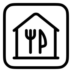 Editable home cooking, home delivery vector icon. Part of a big icon set family. Perfect for web and app interfaces, presentations, infographics, etc