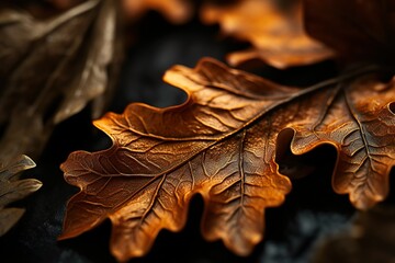 amazing leaf texture background beautiful leaves abstract background nature background made Ai 