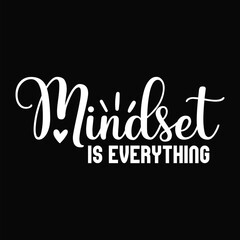 Fototapeta premium Mindset is Everything