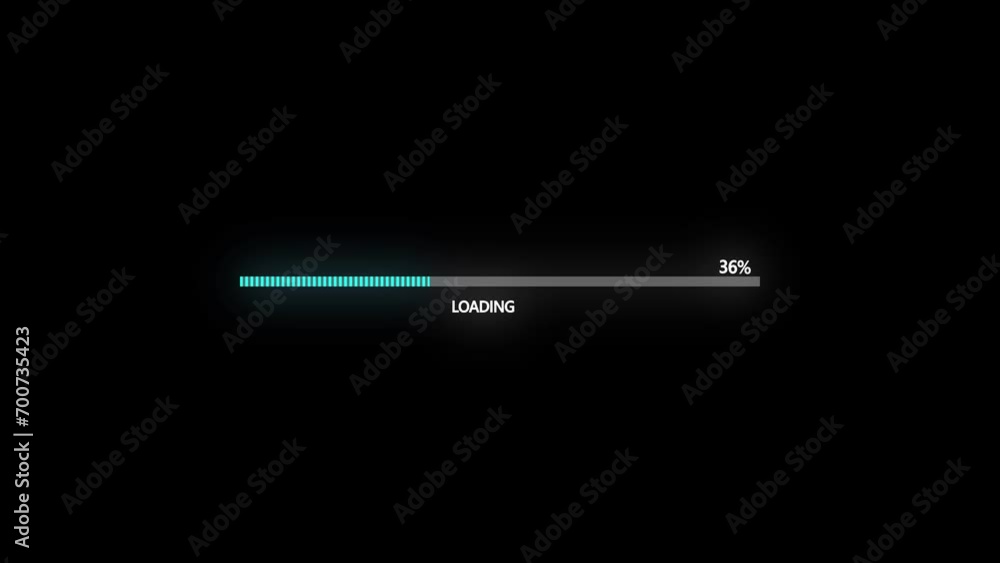 Poster loading bar spinning load wheel. abstract beautiful loading icon , processing ,downloading , glowing