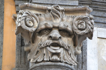 Napoli, statue, italy, palazzi, statue, obelischi,