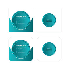 square Business card size design mockup review debit card size in cm  blue and white