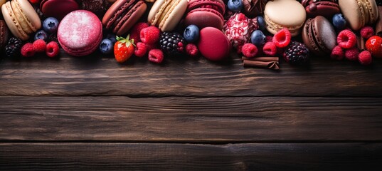 Balancing Nutrition and Indulgence - Exploring Proper Diet with Delicious Pastries and Sweet Fruits