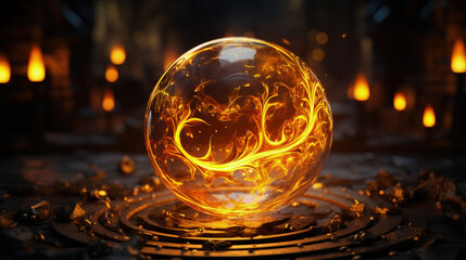 mystical fire sphere