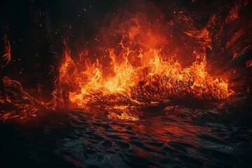 Inferno ablaze. Generative AI