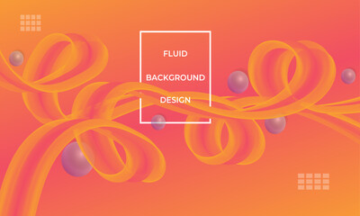 Fluid Background design template