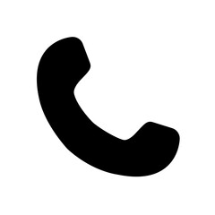 Phone telephone call icon flat style vector design