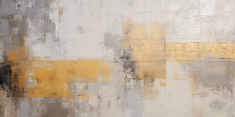 artistic texture made with oil acrylic paints,large strokes in an abstract form,gray-beige-gold...