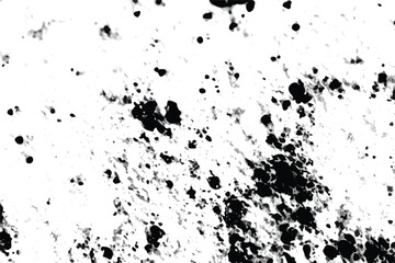 Black and white Grunge Background. Grunge Texture. Abstract art. Isolated on white with dust, ink, and grain elements. : Grunge Texture White and Black -  Abstract for Distressed Effect. EPS 10.