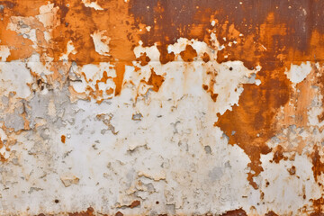 Rough old rusted metal texture