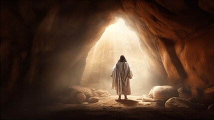 Ethereal Awakening: The Resurrection of Jesus