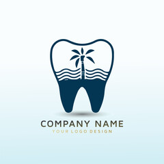 We need an ocean themed dental logo for our dental laboratory