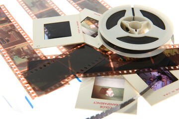 Negatives Slides and Movie Film