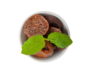 Dry Fig, Dried Ficus Carica Fruit, Sweet Healthy Diet, Tropical Dessert, Wrinkled Dehydrated Snack