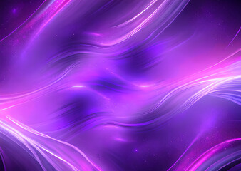 Purple modern background, Wave, in space bright style, Generative AI