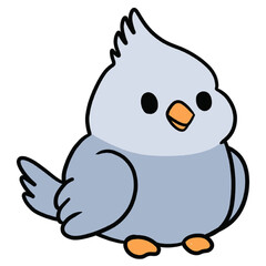 Cute Cartoon Bird