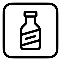 Editable sauce bottle vector icon. Part of a big icon set family. Perfect for web and app interfaces, presentations, infographics, etc