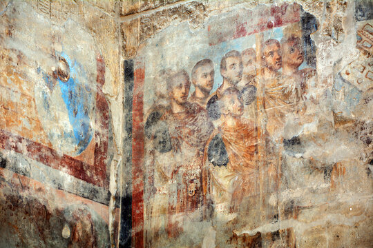 Wandmalerien im Luxor-Tempel, Luxor, &Auml;gypten