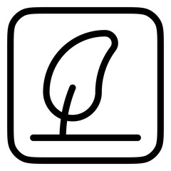 Editable windy tree vector icon. Part of a big icon set family. Perfect for web and app interfaces, presentations, infographics, etc