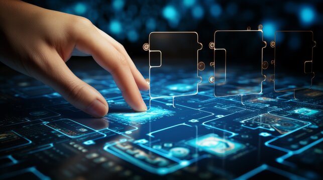 Technological Tapestry: Uniting Innovation and Synergy in a Virtual Puzzle