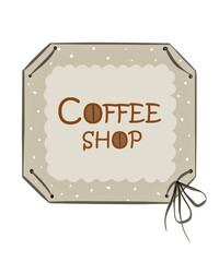 Vintage boho style. Scandinavian-style decor. Vector. Coffee colors. Accessories for mulled wine, coffee cocktail, snow recreation, children's party