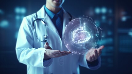Revolutionizing Healthcare: Doctor Harnessing the Power of Digital Technology for Global Medical Advancements