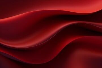 Enigmatic Elegance: Mesmerizing Dark Red Waves Unleash Abstract Beauty in a Gradient Color Symphony