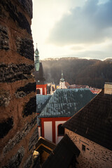 Loket Castle in the Karlovy Vary region