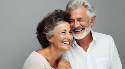 Timeless Love: Senior Couple Enjoying Life's Golden Years