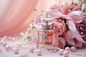 Diamonds & Romance: Captivating Pink Perfume for a Blissful Valentine's Day