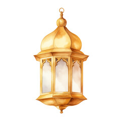Golden Islamic Lantern Celebration