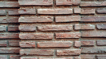 Antique retro stone brickwork texture, neutral calm background, geometric wallpaper