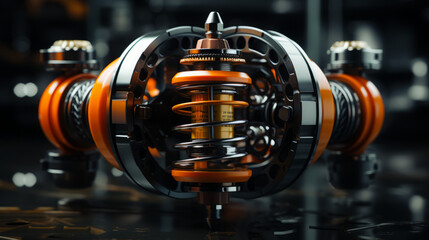 Obraz premium Versatile Tools for Industries: Electric Machines, Metal Equipment, Old Machinery & More!, generative AI