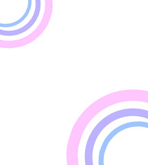 abstract background circle corner pastel color