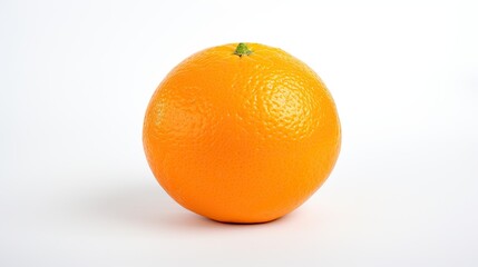 Oranges on a white background. Ripe tangerines on a white background