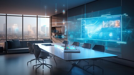 Future-Ready Collaboration: Immersive Video Conferencing in a Cutting-Edge Conference Room