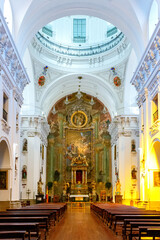 Fototapeta na wymiar Iglesia de San Ildefonso (Jesuitas) en Toledo, España