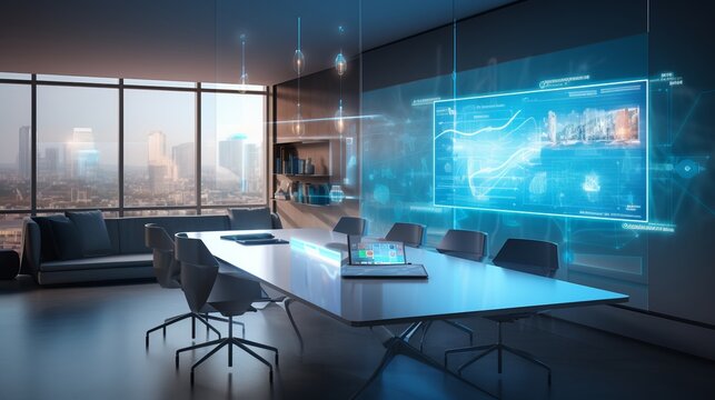 Future-Ready Collaboration: Immersive Video Conferencing in a Cutting-Edge Conference Room
