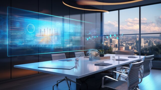 Future-Ready Collaboration: Immersive Video Conferencing in a Cutting-Edge Conference Room