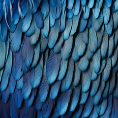 blue feathers texture © Michelle D. Parker