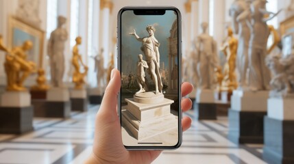 Immerse Yourself in Art: Explore Masterpieces with our Virtual Museum Tour App - obrazy, fototapety, plakaty