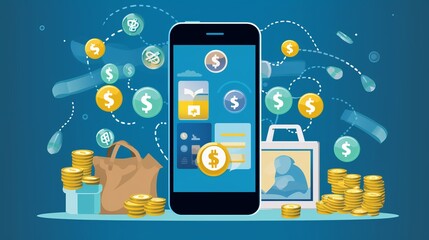 Digital Wealth Overflow: Unlocking Abundance with Best Deals - Smartphone Wallet Image