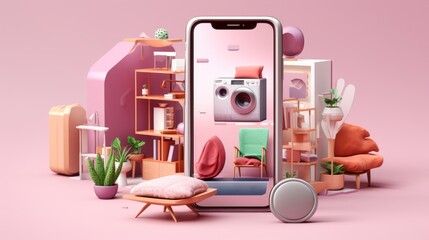 Seamless Shopping: Transform Your Digital Home with 3D Smartphone Essentials