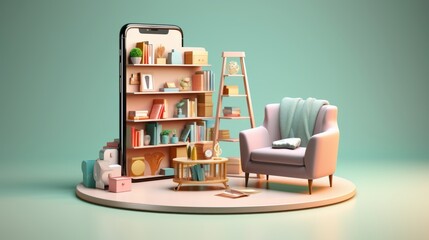 Seamless Shopping: Transform Your Digital Home with 3D Smartphone Essentials