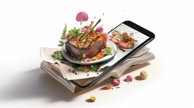 Appetizing Delights: Indulge in Gourmet Cuisine with our 3D Food Ordering App