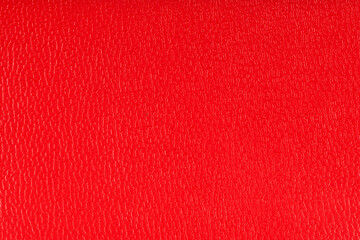 Red artificial leather texture