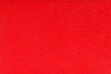 Red artificial leather texture