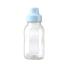 baby bottle isolated on transparent background